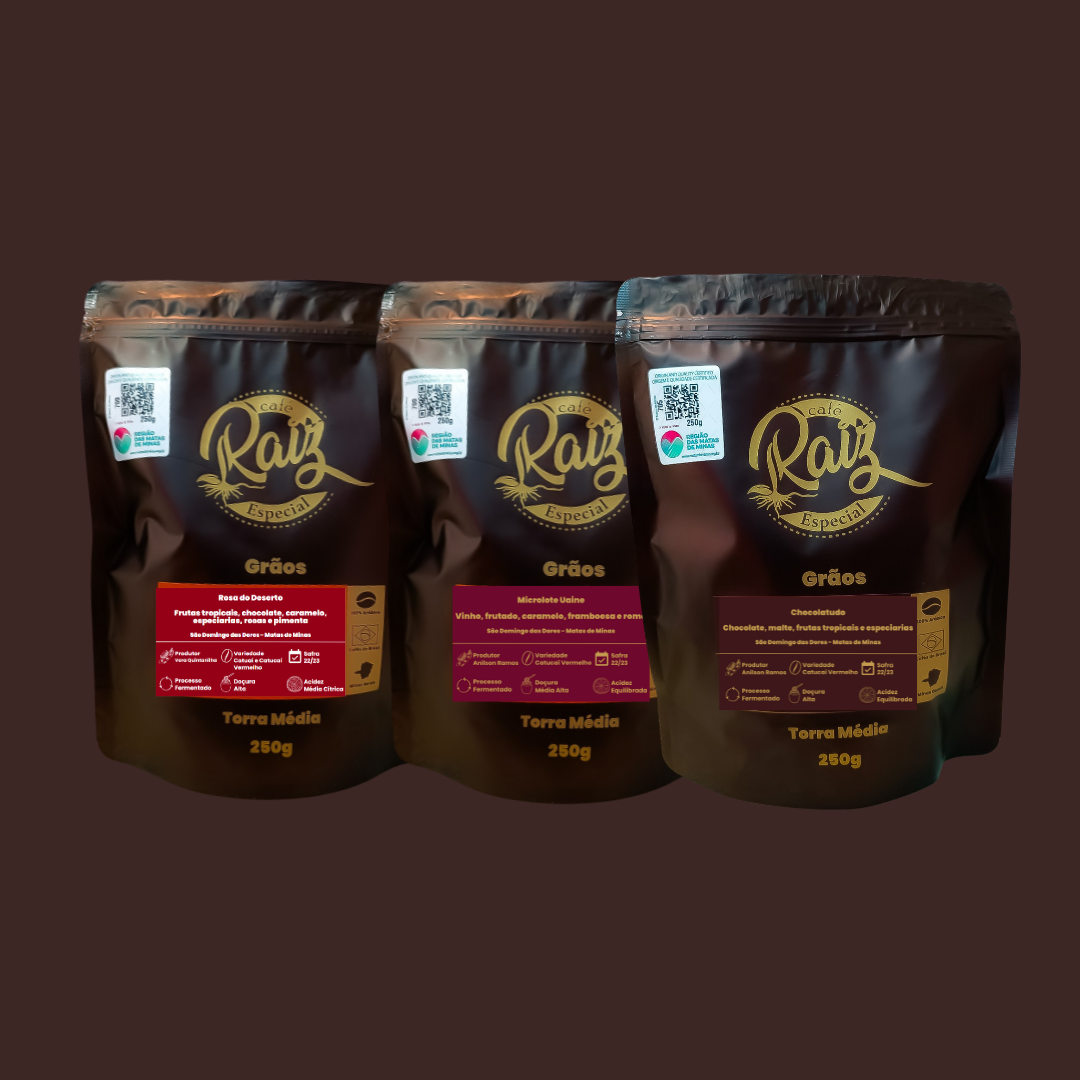 Fruits of the Earth Kit - Microlot Uaine, Desert Rose and Chocolatudo