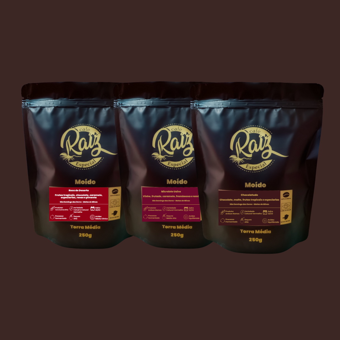 Fruits of the Earth Kit - Microlot Uaine, Desert Rose and Chocolatudo