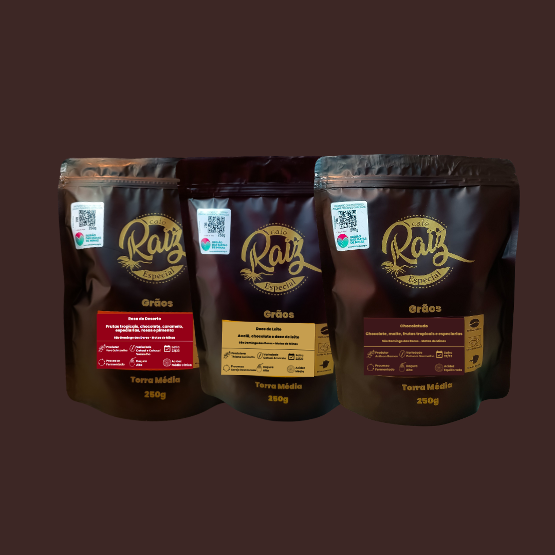 Kit Clássicos - Rosa do Deserto, Doce de Leite e Chocolatudo