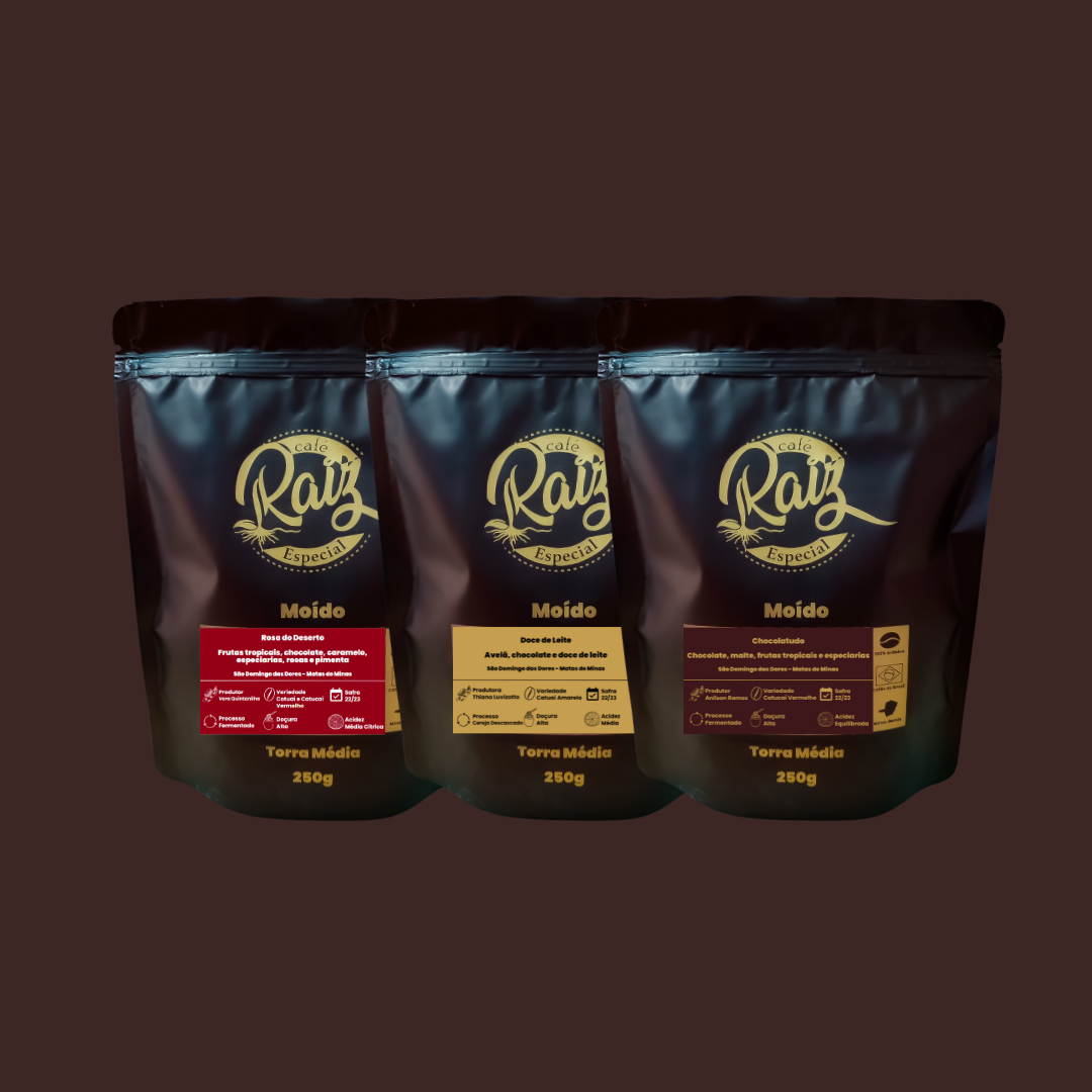 Kit Clássicos - Rosa do Deserto, Doce de Leite e Chocolatudo