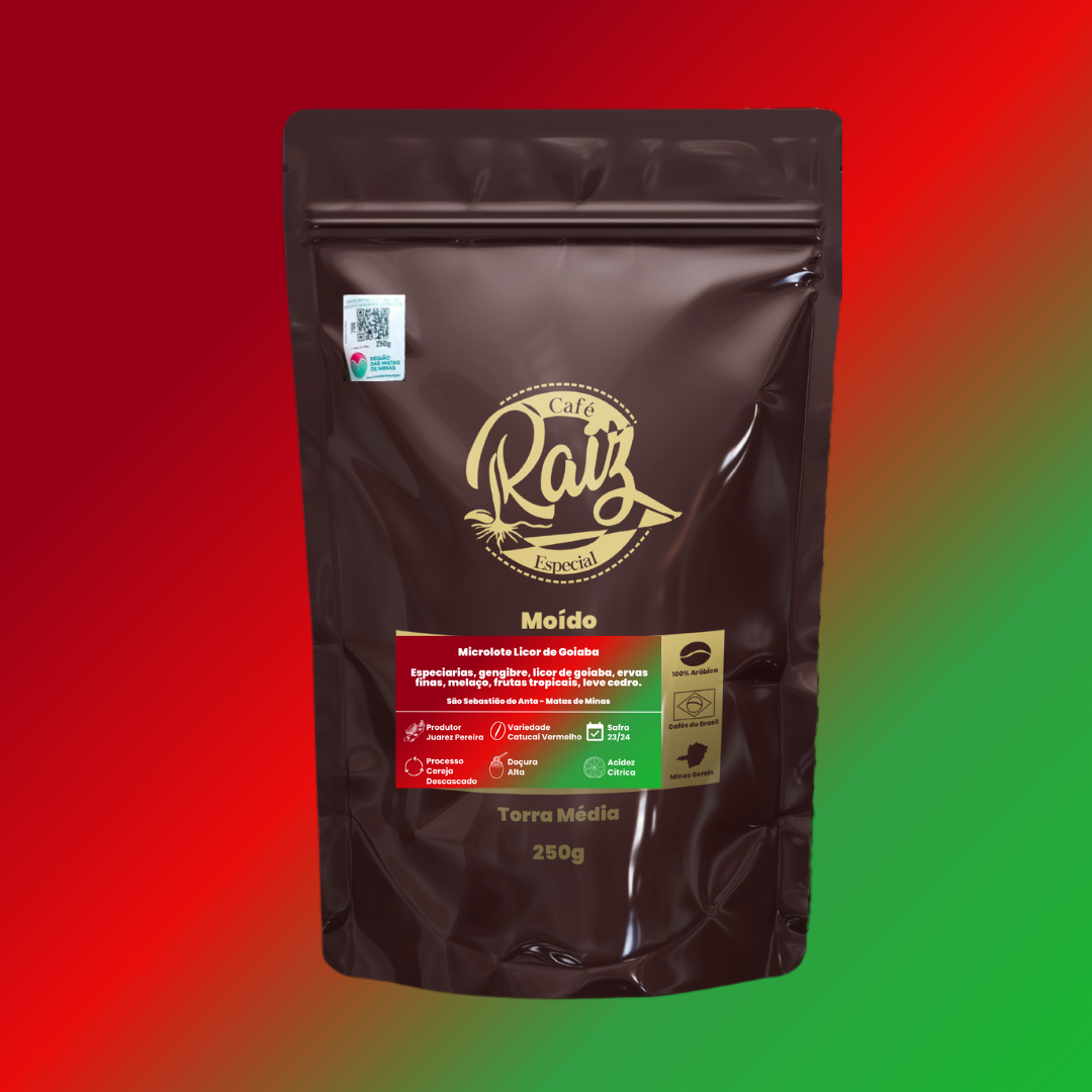 Microlote Licor de Goiaba: Especiarias, gengibre, licor de goiaba, ervas finas, melaço, frutas tropicais, leve cedro (Lançamento)
