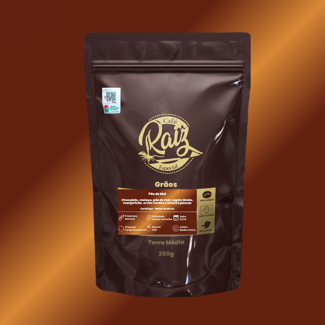 Pão de Mel - Sensorial: Chocolate ao leite, pão de mel, melaço, mate e leve baunilha (Lançamento)