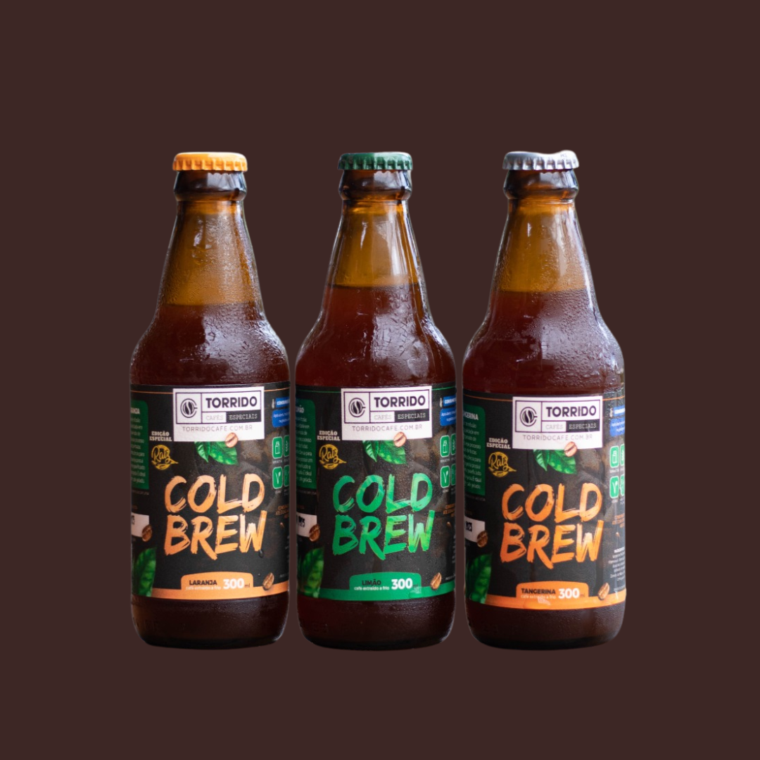 Kit Verão - 3 Cold Brew (Tangerina, Laranja e Limão)