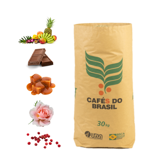 Rosa do Deserto (30 Kg) - Frutas tropicais, chocolate, caramelo, especiarias, rosas e pimenta. (Catuaí e Catucaí Vermelhos)