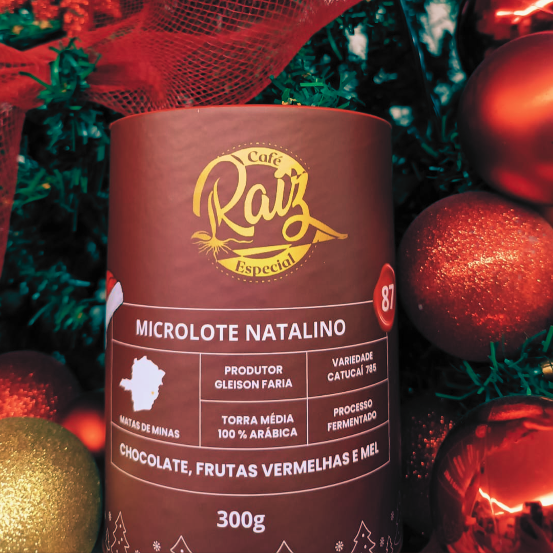 Microlote Natalino Lata 300g - Frutas Vermelhas, Chocolate e Mel (Edição Limitada)